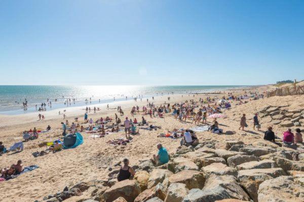 Appart Bord De Mer, 6 Places, Plage, Dune, Parking Gratuit, Rez De Chaussee サンティレール・ド・リエ エクステリア 写真