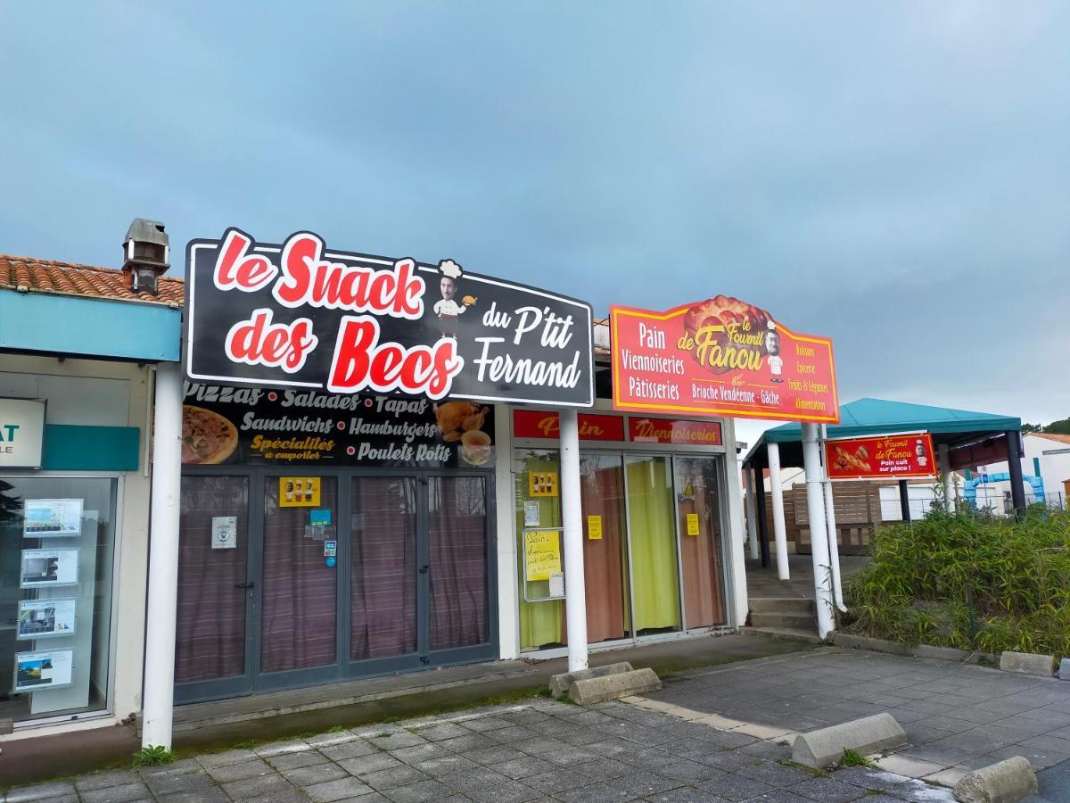 Appart Bord De Mer, 6 Places, Plage, Dune, Parking Gratuit, Rez De Chaussee サンティレール・ド・リエ エクステリア 写真