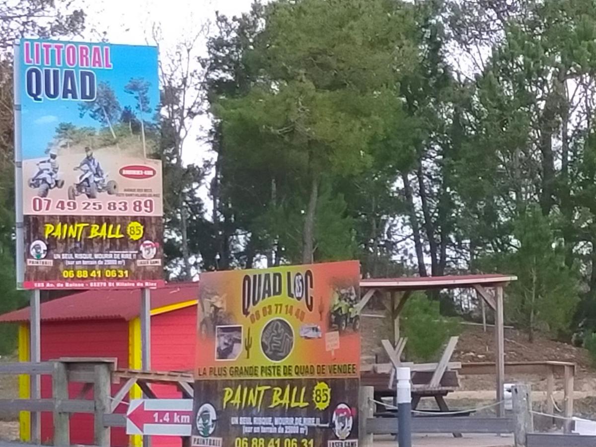 Appart Bord De Mer, 6 Places, Plage, Dune, Parking Gratuit, Rez De Chaussee サンティレール・ド・リエ エクステリア 写真